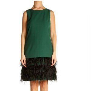 Green Emerald Daniel Cremieu Party Dress